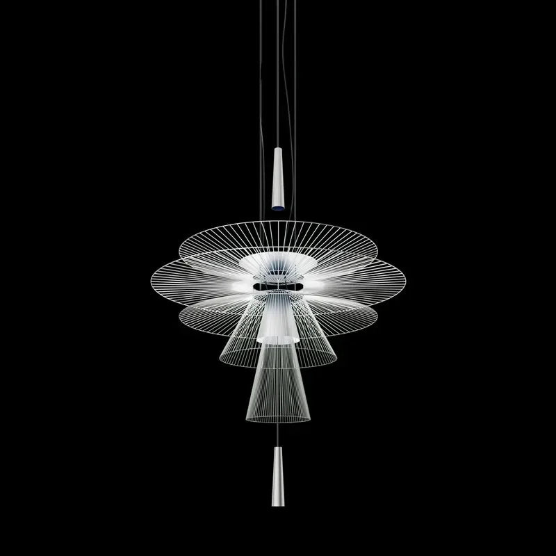 lustre design moderne led minimaliste pour bar alimentaire