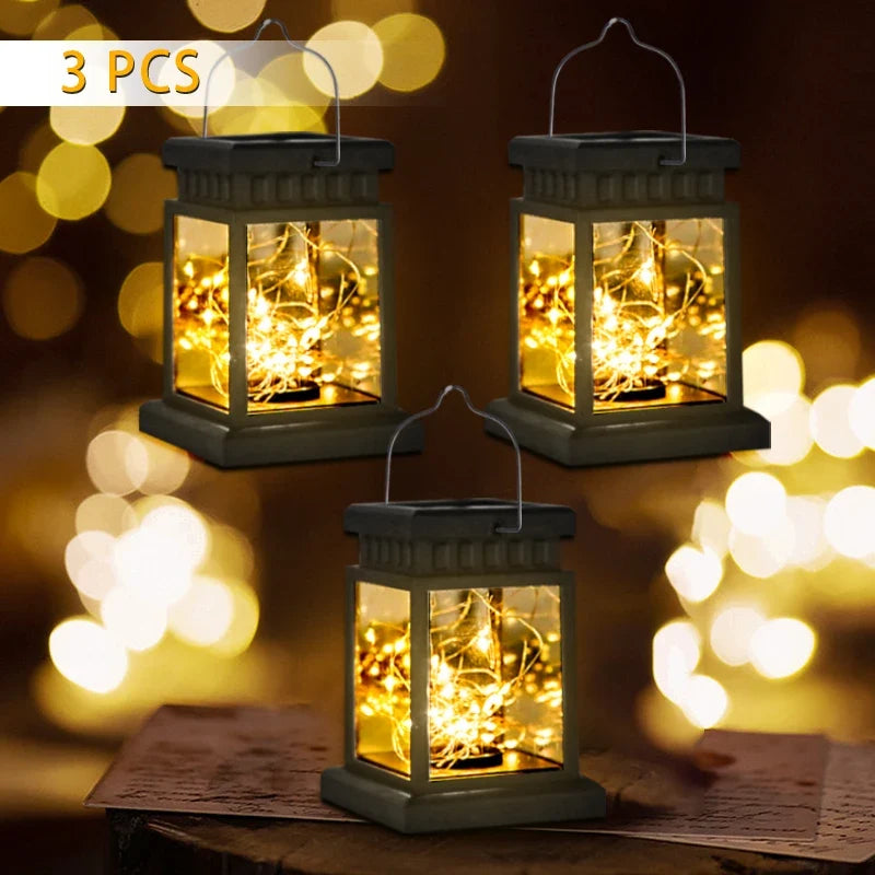 lanterne solaire led décorative pour jardin et festivals