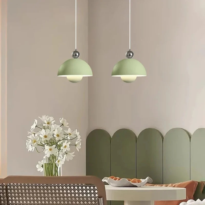 lustre moderne à led pour éclairage intérieur chaleureux