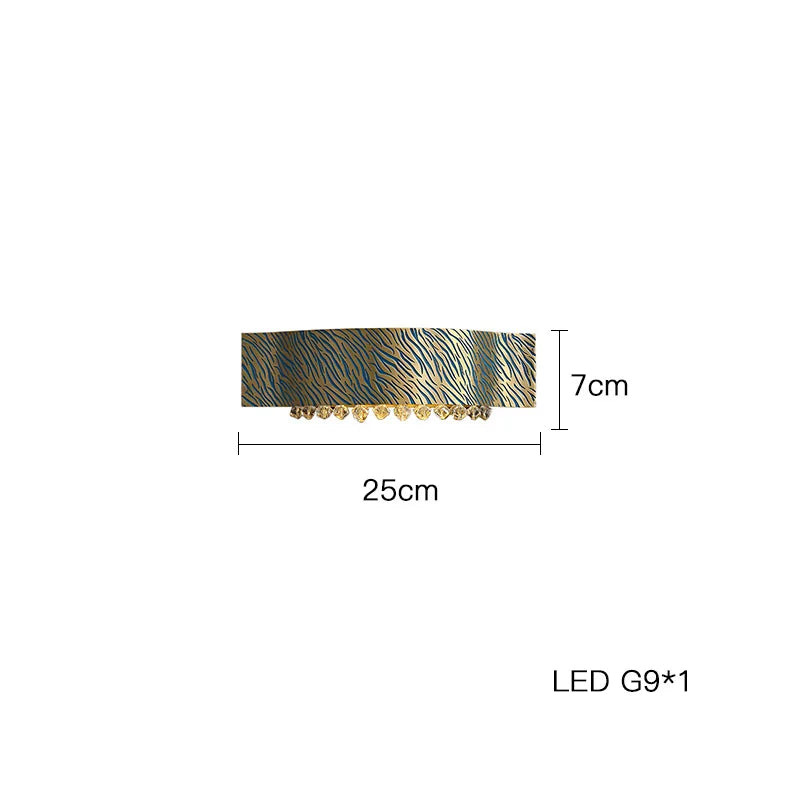 lustre en cristal et cuivre à led dimmable design moderne