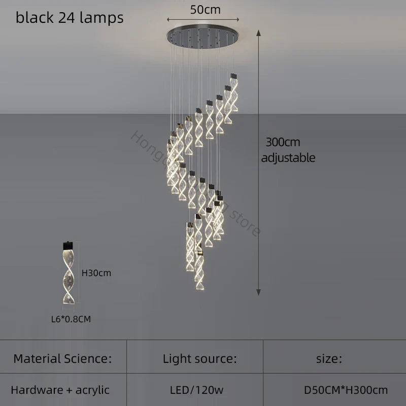 lustre décoratif pour un éclairage élégant et moderne