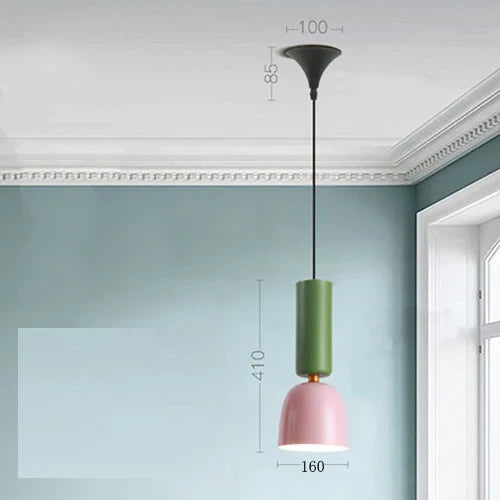 suspension géométrique nordique pour décoration intérieure moderne