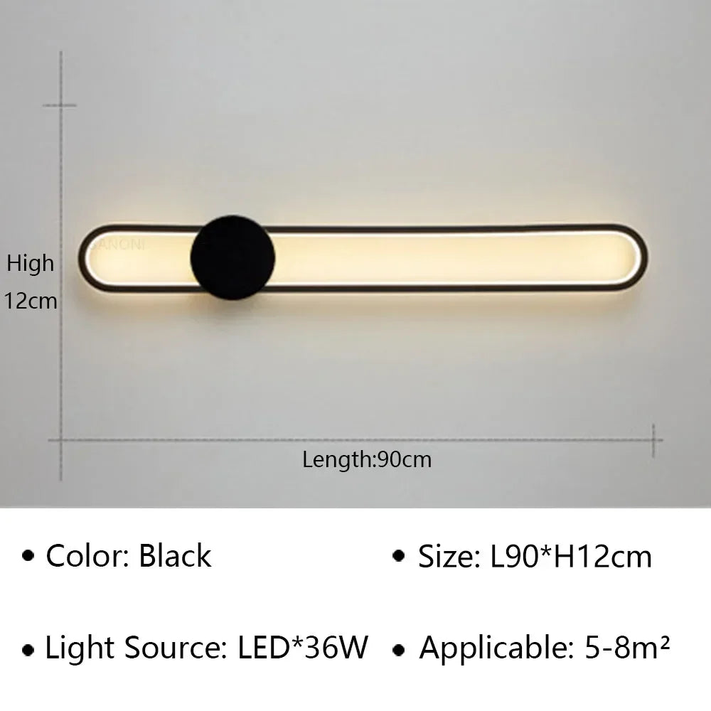Applique murale led moderne pour décoration de la maison