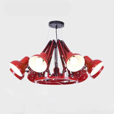 suspension moderne en forme d'araignée pour divers espaces