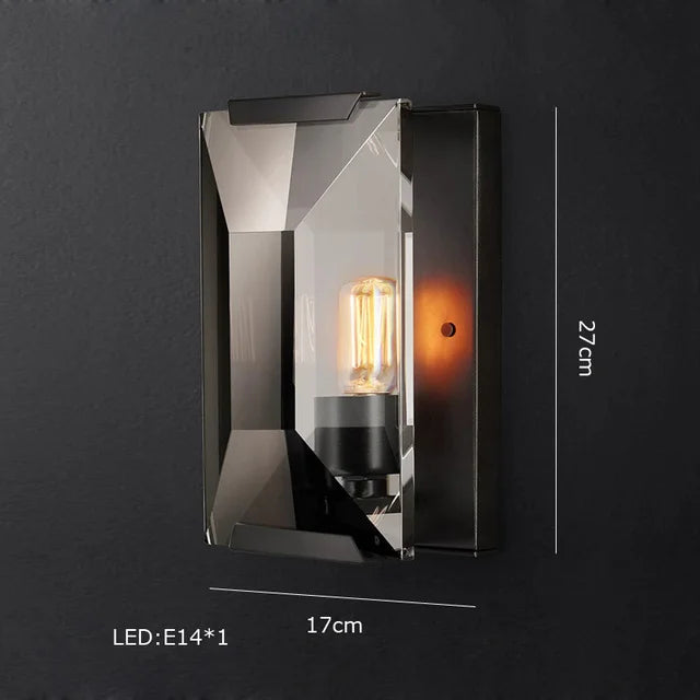 lustre moderne en cristal k9 suspension rectangulaire grande taille