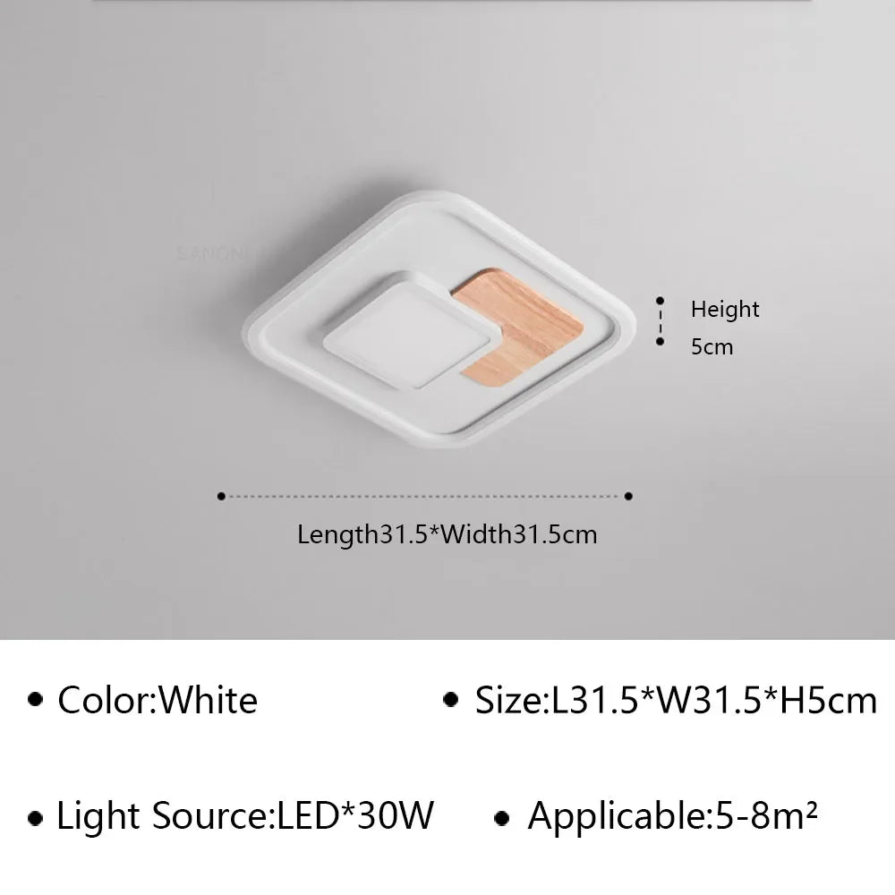 lustre moderne à leds pour intérieur décoratif