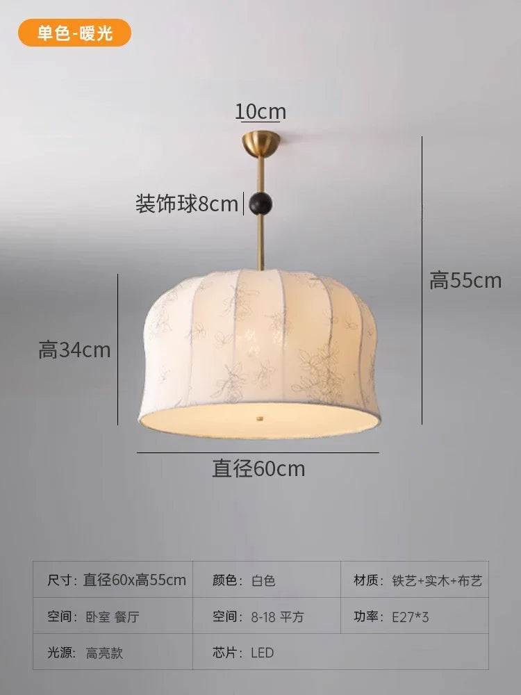lampe d'étude en bois massif motif nanyang lustre rétro romantique