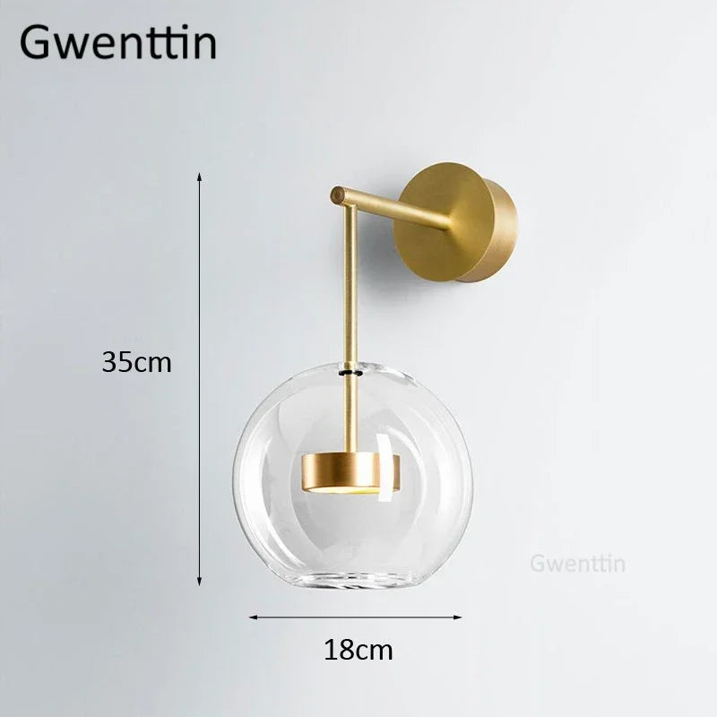 applique murale moderne à led pour décoration intérieure élégante