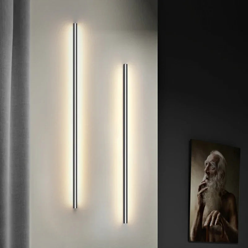 applique murale led moderne avec interrupteur de gradation pour décoration