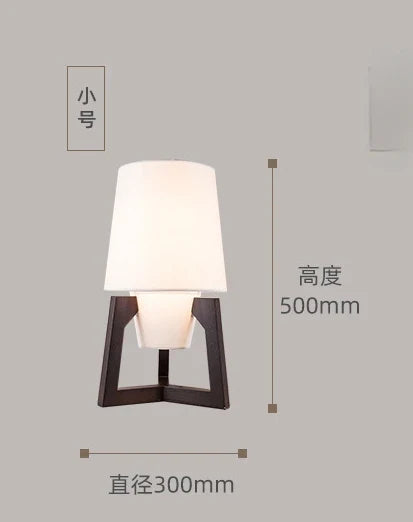 lampadaire en tissu japonais design rétro pour intérieur moderne