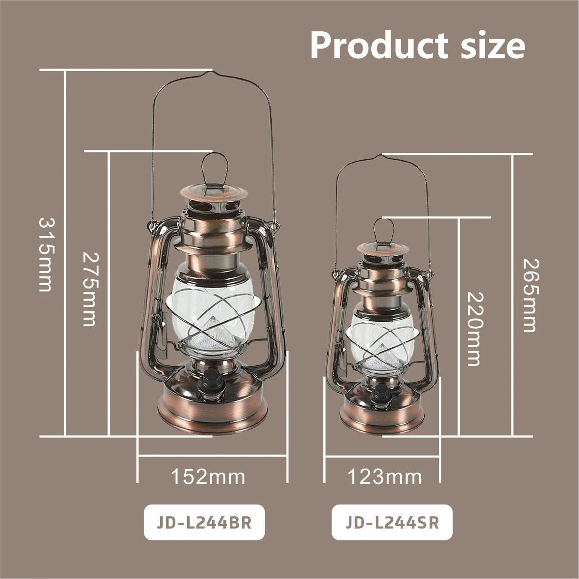 lampe d'ambiance rétro portable rechargeable pour camping et fêtes