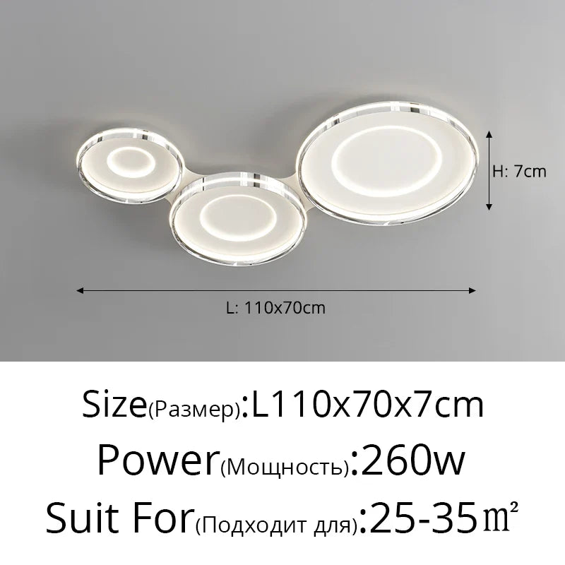 plafonnier moderne à leds nordique créatif luminaires intérieur