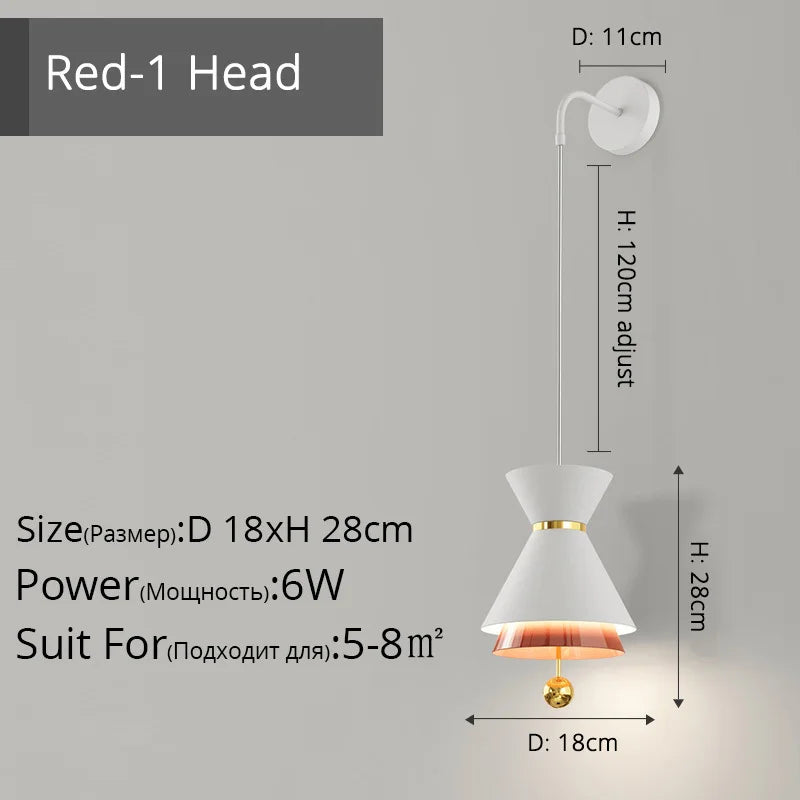lustre créatif réglable tactile intelligent pour restaurant