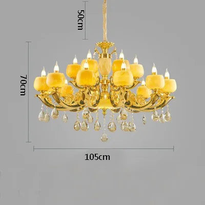lustre moderne en alliage de zinc style rétro pour ambiance chaleureuse