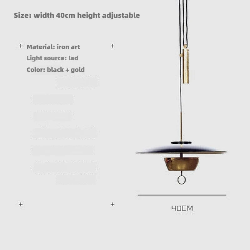 suspension moderne en forme dovni pour divers espaces