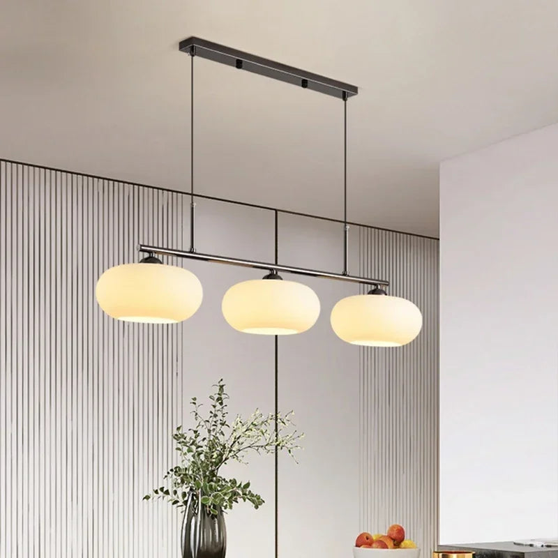 Suspension LED en verre design nordique moderne décoratif — Bardane