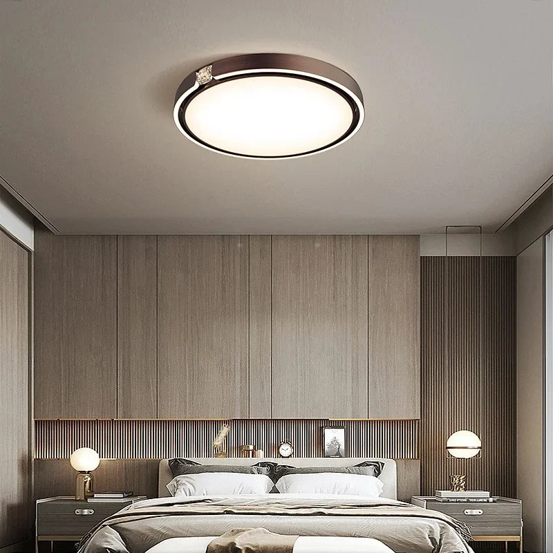 plafonnier led design nordique haut de gamme pour hôtel ou club