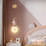 applique murale ange moderne pour chambre d'enfant décorative