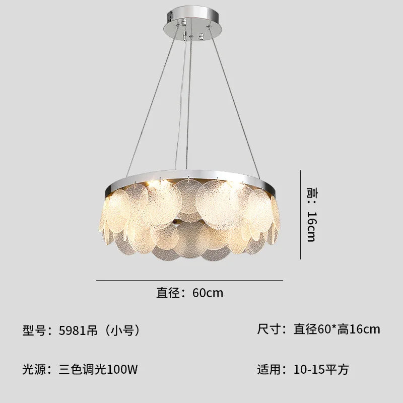 Modern crystal chandelier with adjustable suspension cable E14 pendant light,living room bedroom kitchen ceiling chandelier