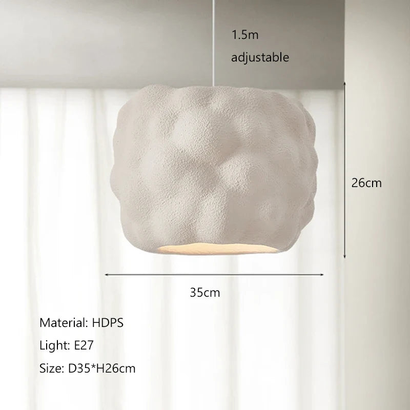 suspension led design wabi sabi nordique japonais décoratif