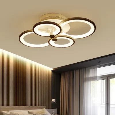 plafonnier led moderne à intensité variable pour intérieur