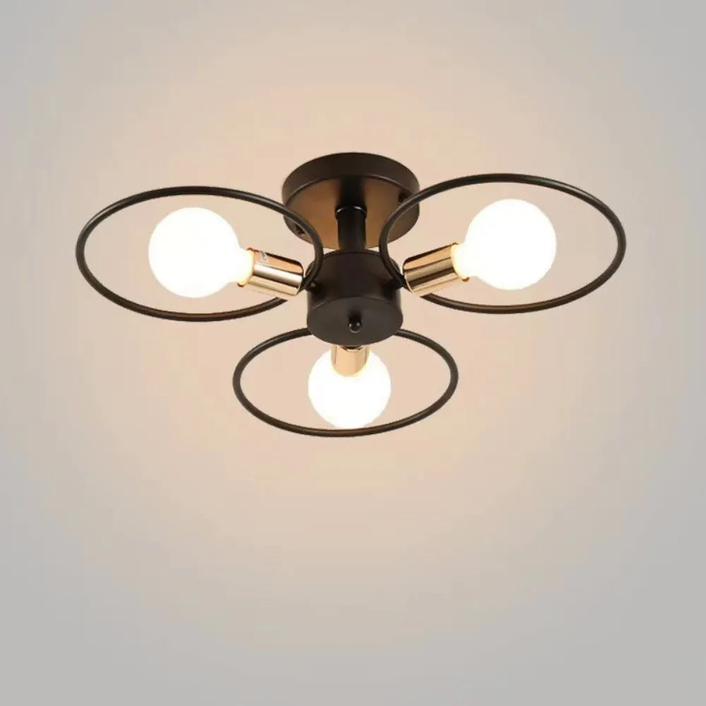 plafonnier led design moderne décoratif couleur changeante