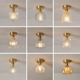 plafonnier moderne en verre pour intérieur et extérieur lumineux