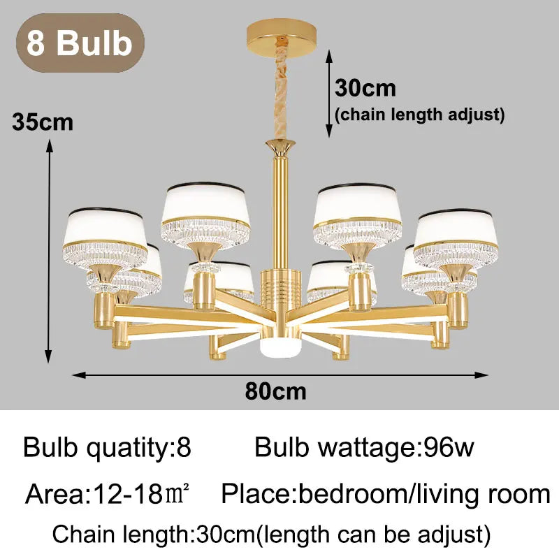 lustre moderne led design nordique pour intérieur élégant