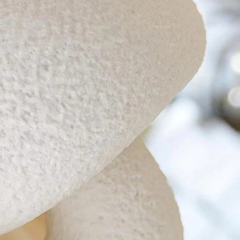 applique murale créative en résine en forme de champignon pour