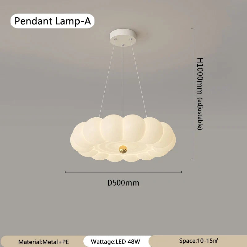 lustre moderne led avec suspension couronne option télécommande