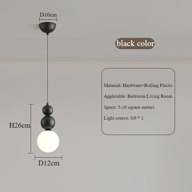 suspension nordique design multi tête pour éclairage intérieur