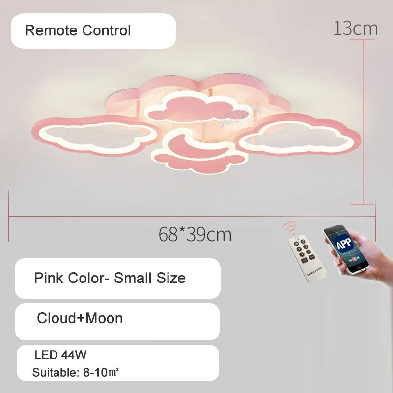 Plafonniers pour chambre d'enfant Pépinière LED Princesse Bébé