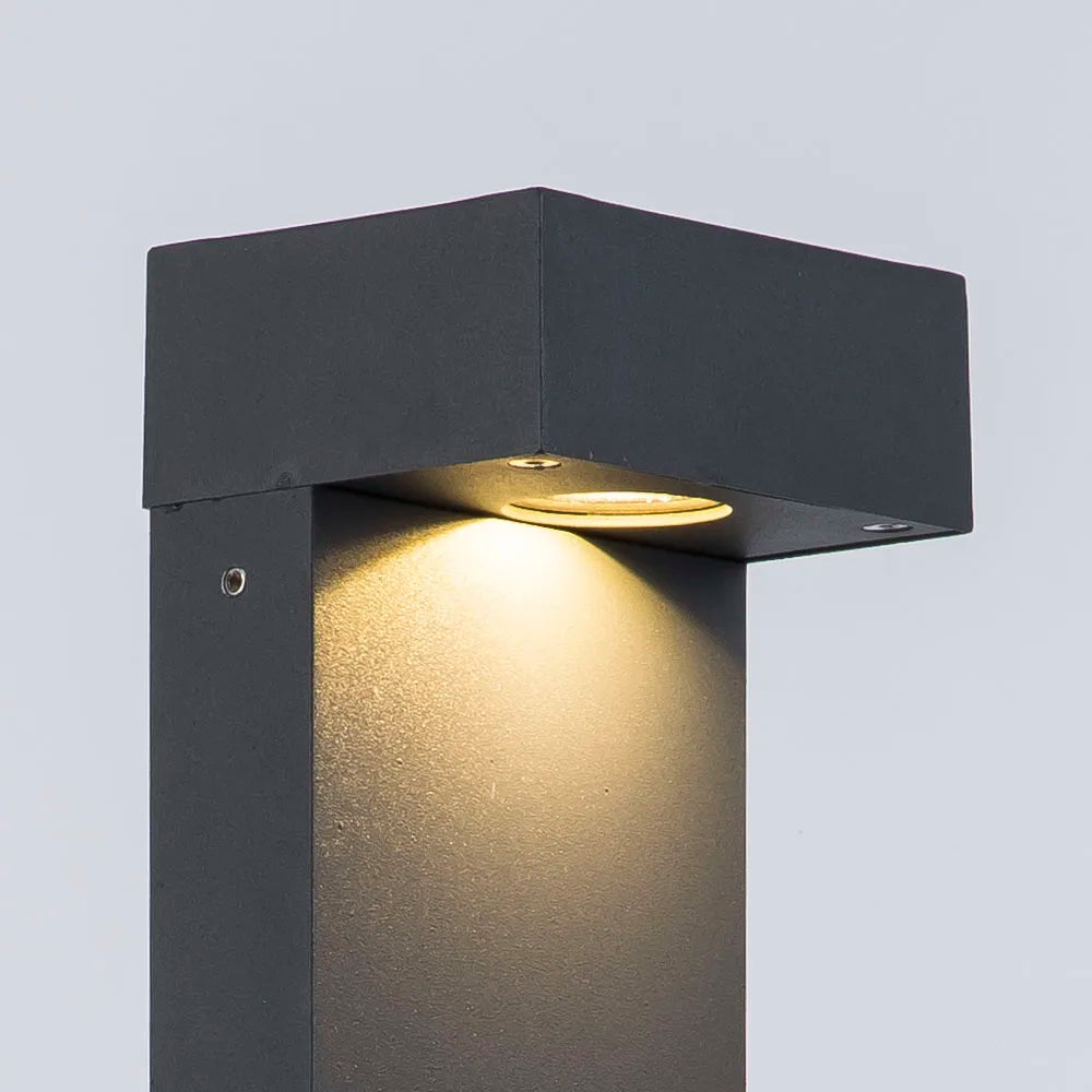 lumière moderne en aluminium pour jardin et chemin extérieur