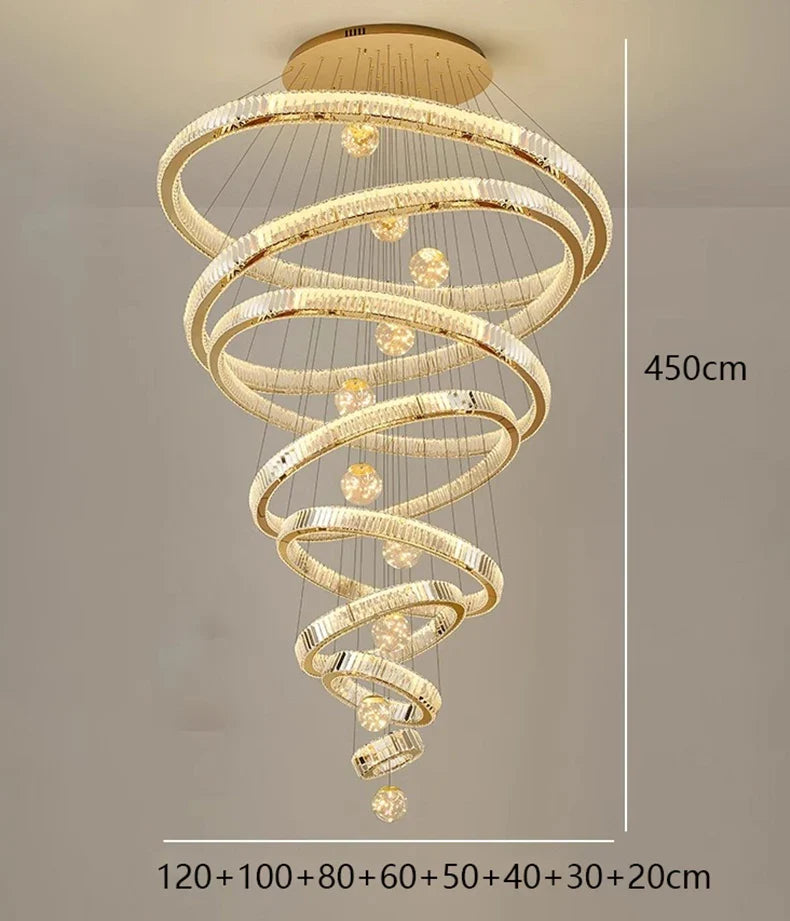 lustre moderne led pour éclairage intérieur suspendu