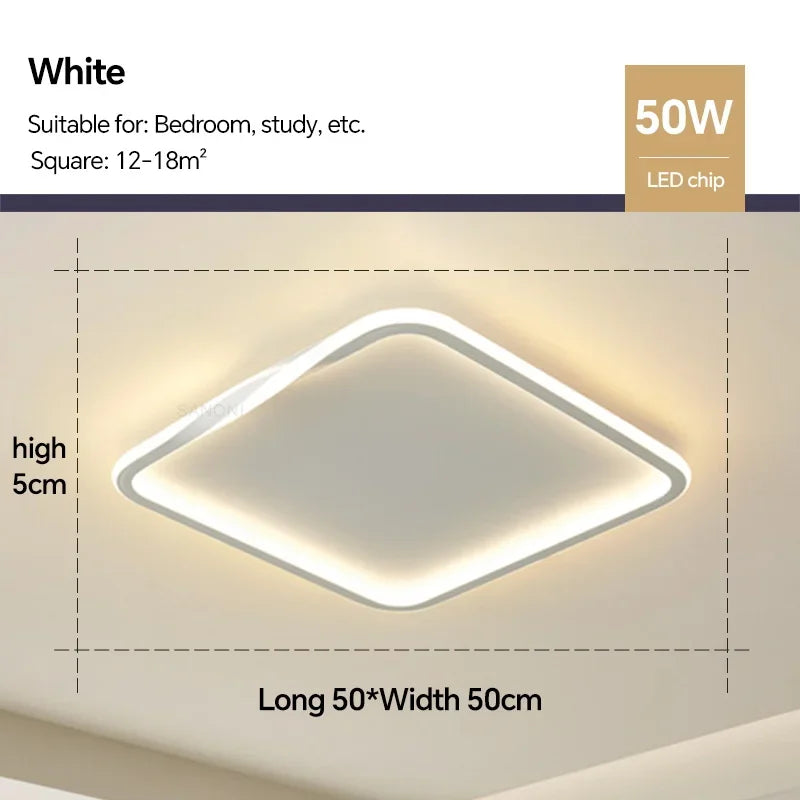 plafonnier led moderne pour décoration intérieure élégante