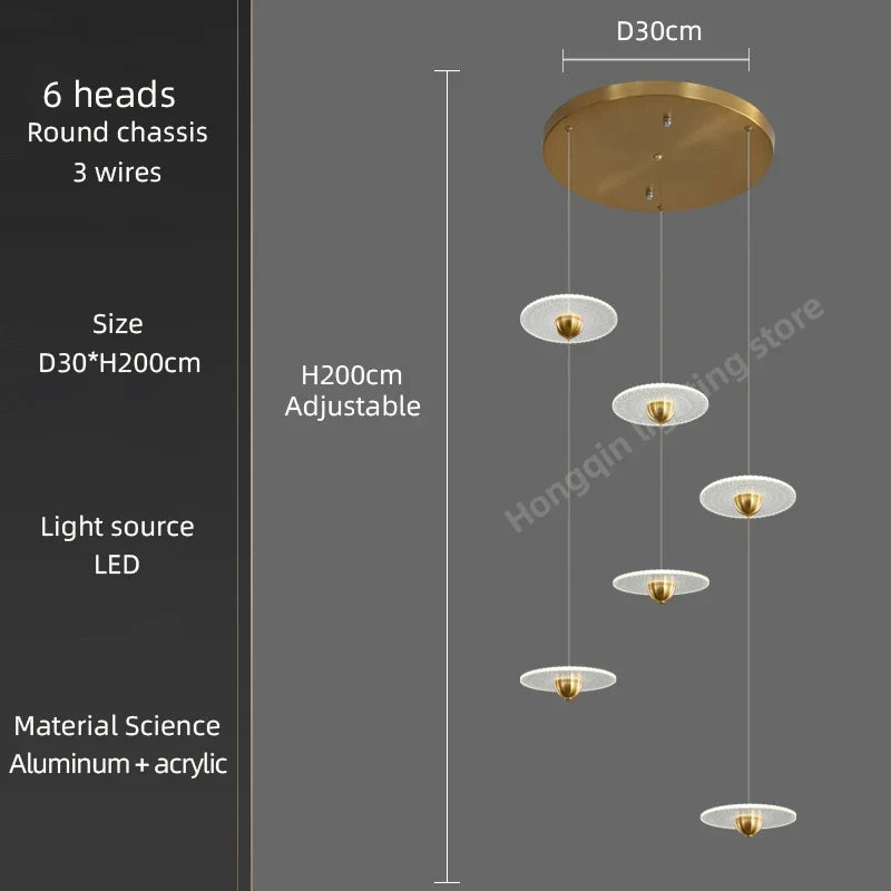 lustre moderne design pour éclairage intérieur contemporain