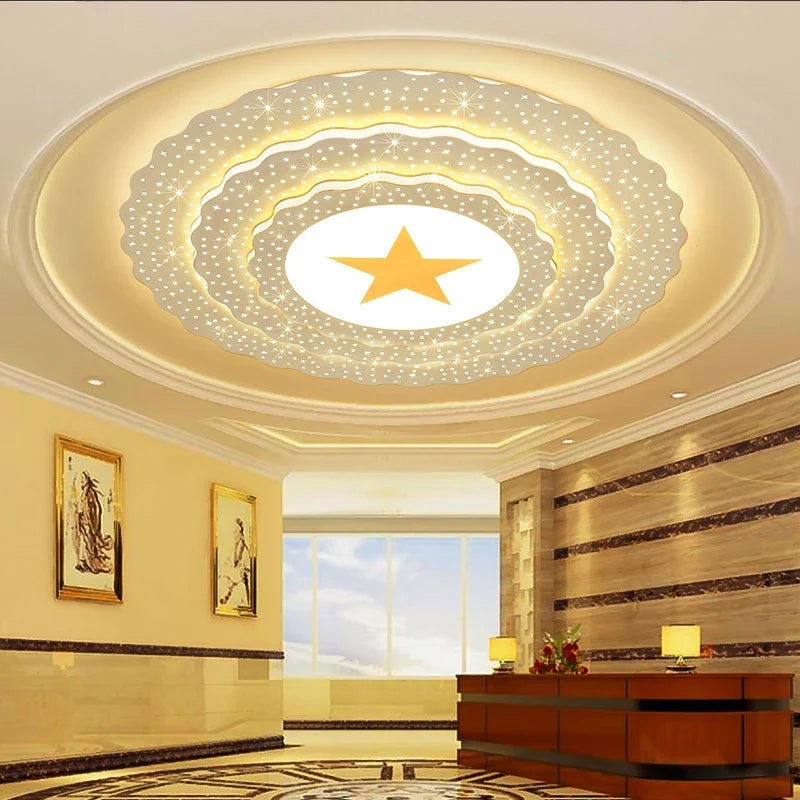 plafonnier led moderne pour éclairage intérieur personnalisé