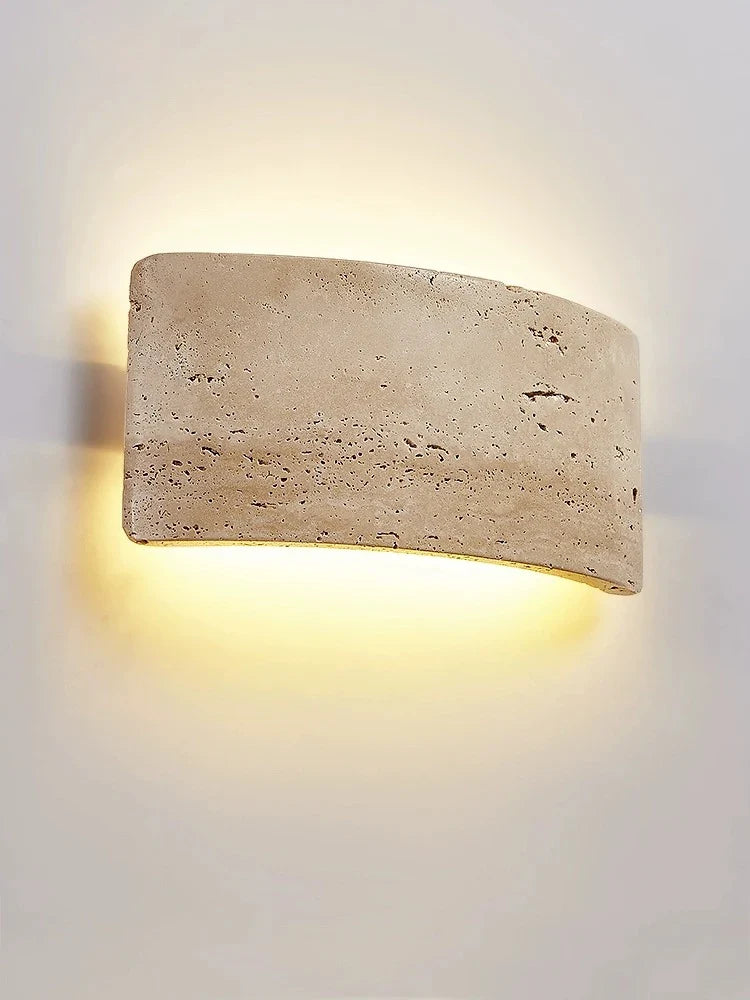 applique murale led wabi-sabi étanche pour jardin et intérieur