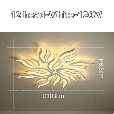 Plafond moderne à LEDs lampe chambre panneau plafonnier RC-dimmable luminaires salon éclairage intérieur salle à manger chambre cuisine