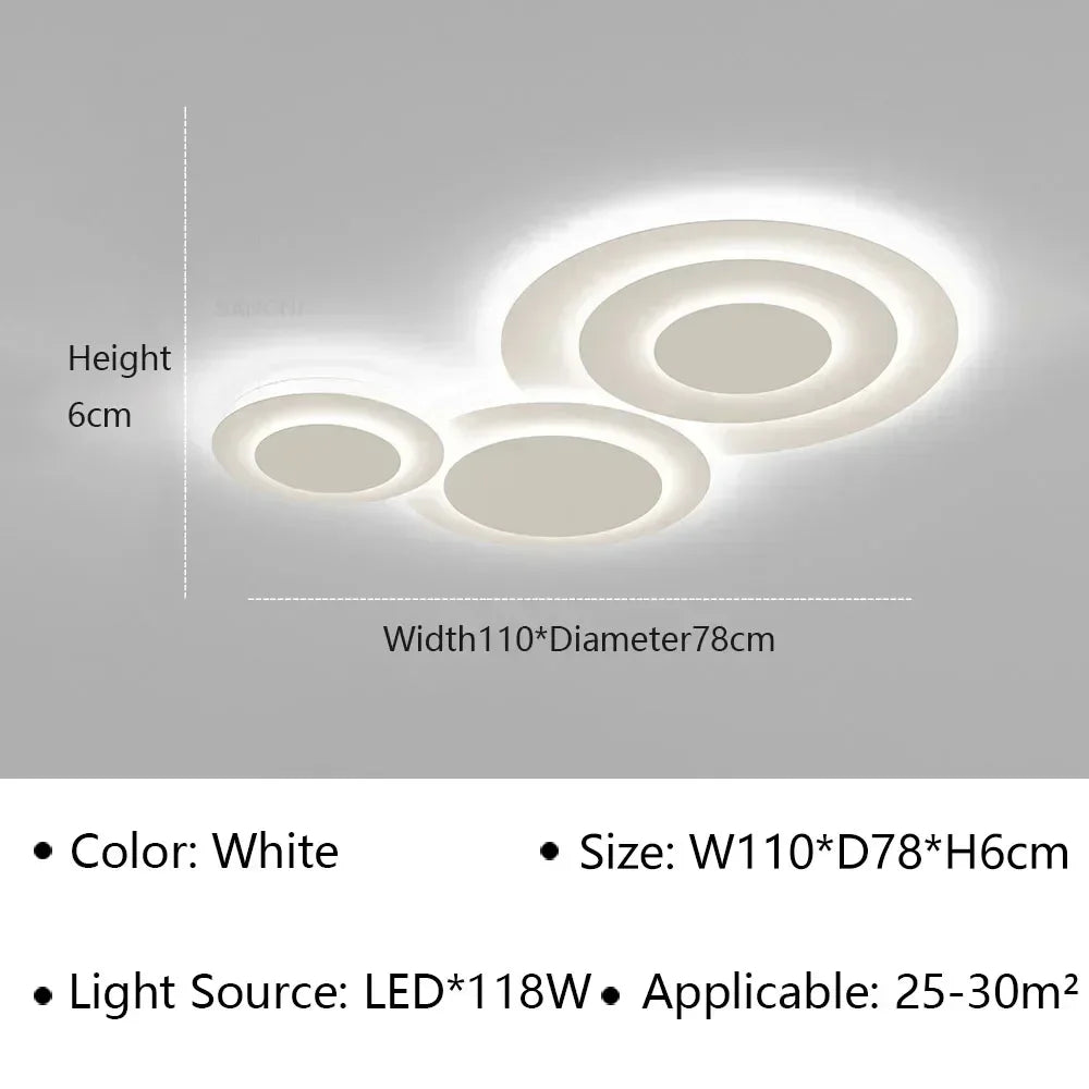 plafonnier led moderne pour décoration intérieure et éclairage élégant