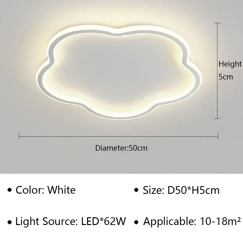 lustre moderne à leds pour décoration intérieure élégante