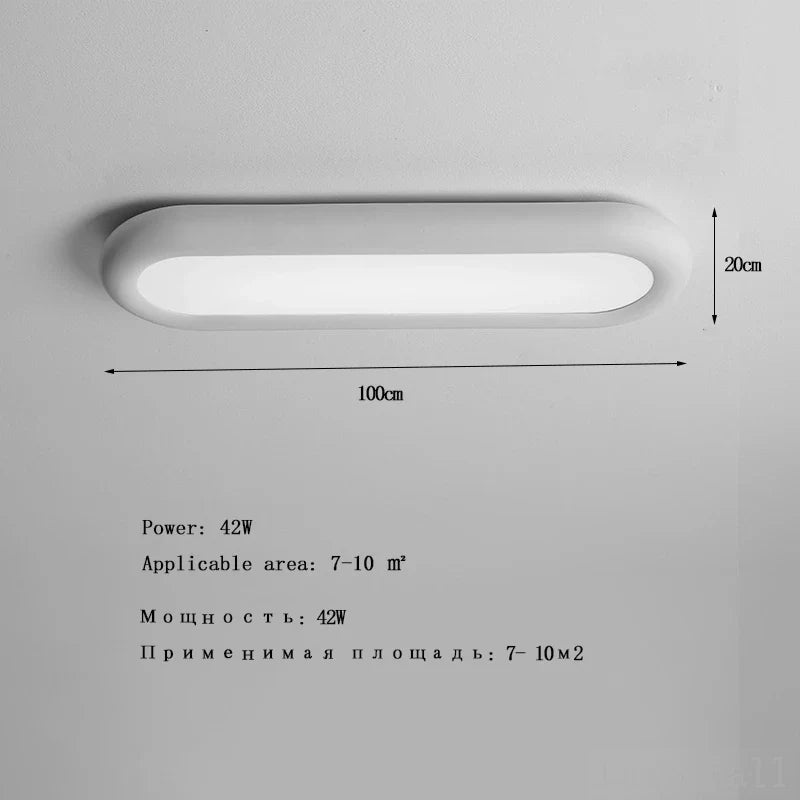 lampe de couloir moderne avec éclairage de protection des yeux