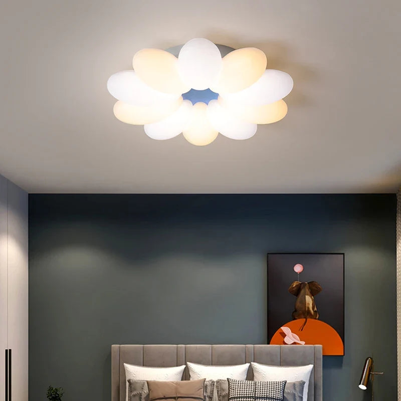 Plafonnier led créatif ovale pour éclairage quotidien intérieur