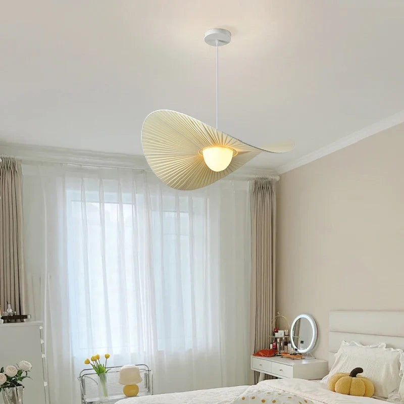 lustre en tissu moderne minimaliste pour intérieur élégant