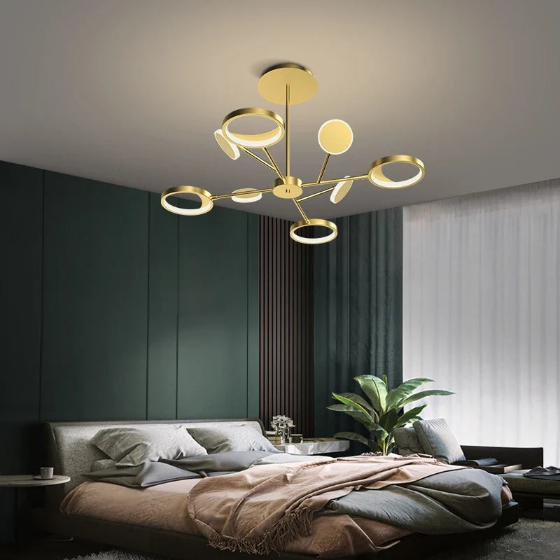 plafonnier led décoratif pour éclairage intérieur moderne