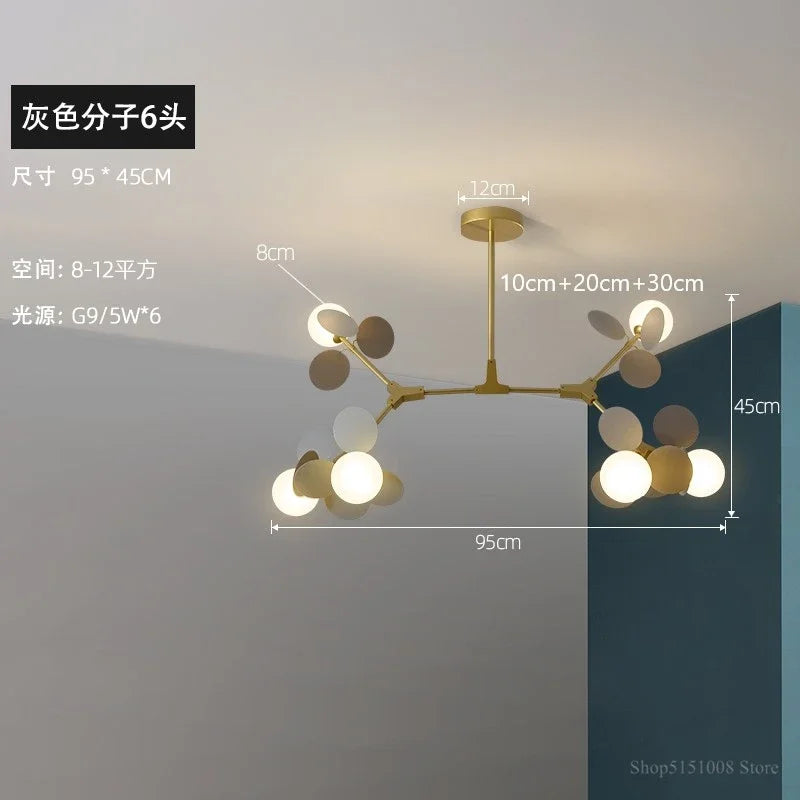 lampe design nordique créative pour ambiance chaleureuse et originale