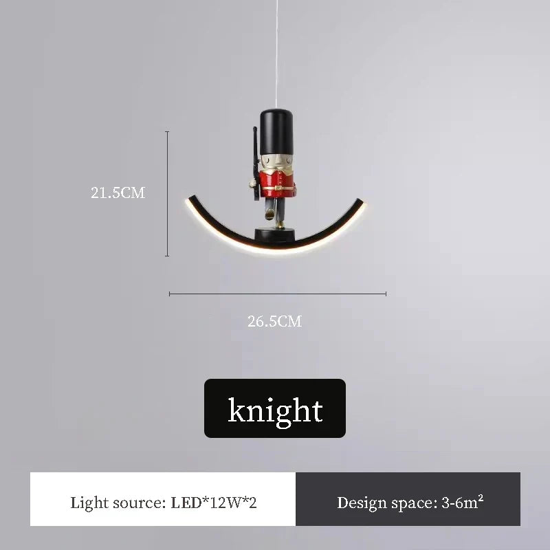 lustre mignon animaux lampes de chevet pour enfants décoration moderne
