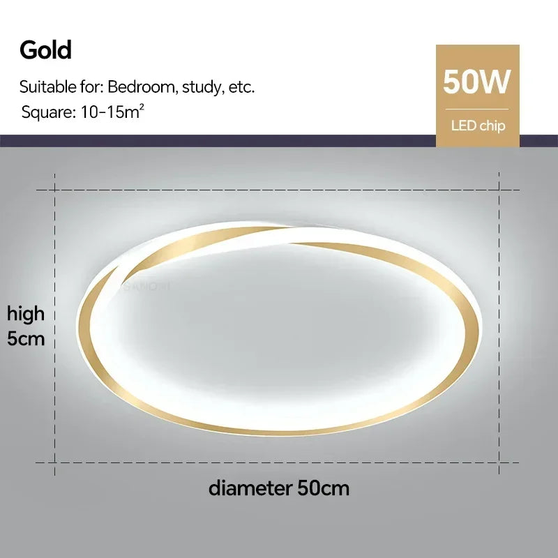 plafonnier led moderne pour décoration intérieure élégante