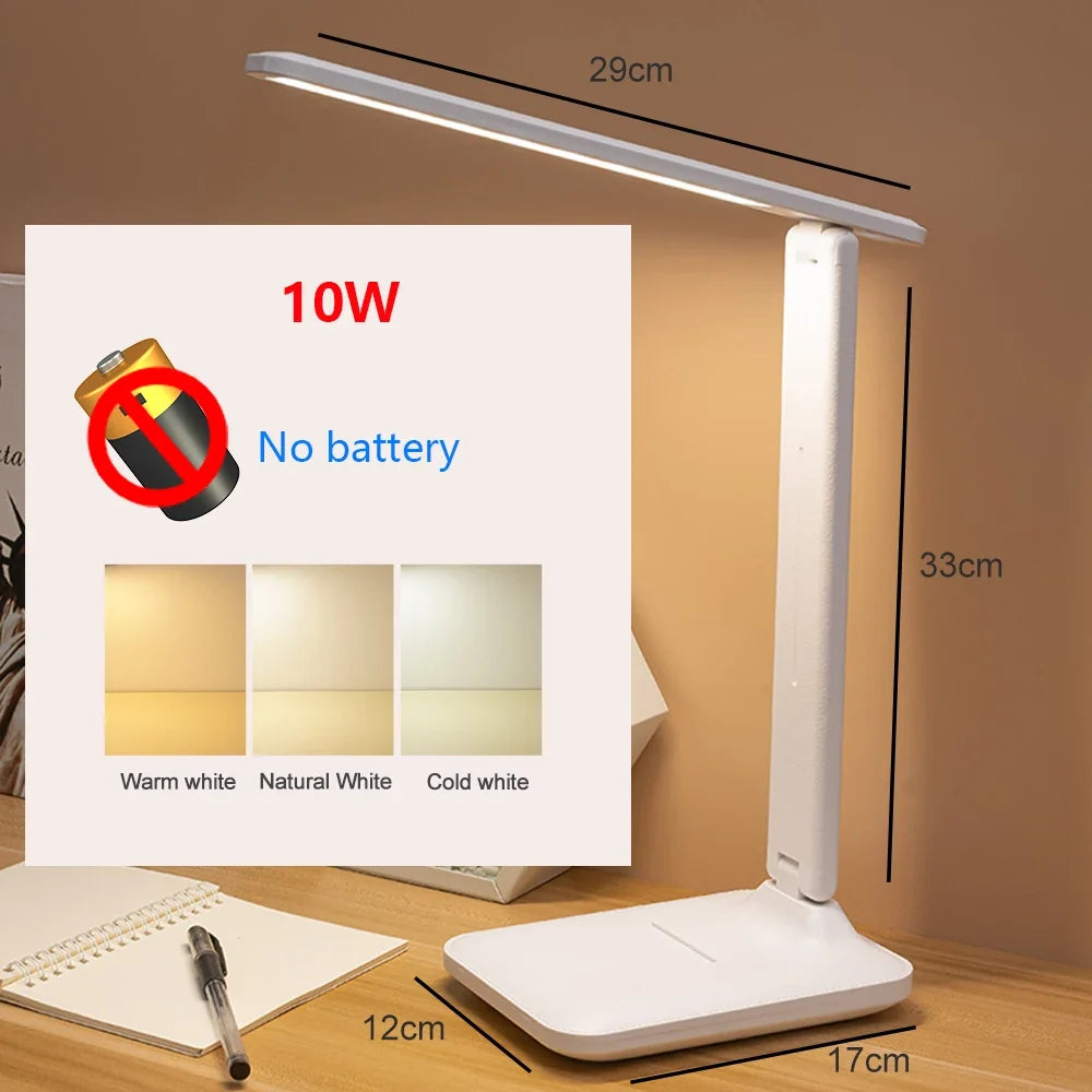 lampe de bureau led tactile usb gradation protection yeux