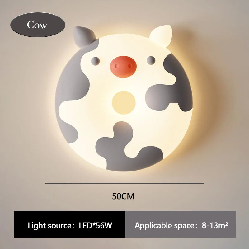 plafonnier led chat mignon pour chambre d'enfant prince et princesse